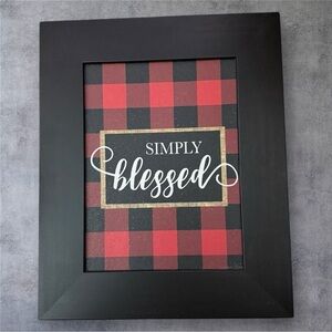 Summer Snow SIMPLY BLESSED Wall Art - Made in the USA